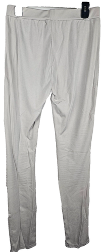 Womens Two Piece Outfit Shirt and Pants Set Gray XL Polyester Delicious - Picture 4 of 5