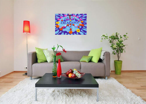 Imagine Non-Flocked Blacklight Poster 24" X 36" - Picture 3 of 3