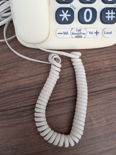 Teléfono con cable BT Big Button 200 - blanco - Imagen 3 de 10