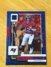 2022 Tom Brady Clearly Donruss Blue 45/99