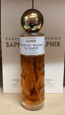 Perfumes SAPHIR EXCENTRIC WOMAN by saphir para mujer 200 ml NUEVA SIN USO