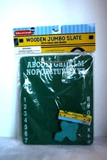 Small Wooden Slate Chalkboard Educational Toys