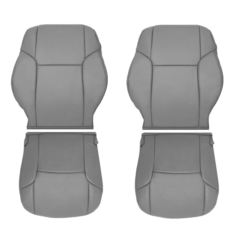 Cubierta de asiento de conductor y pasajero gris para Toyota 4Runner Limited 2003-2009 Foto 3 de 4