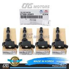 ⭐GENUINE⭐ Ignition Coils 4PCS for 2016-2023 Hyundai Kia 2.0L 27300-2E601