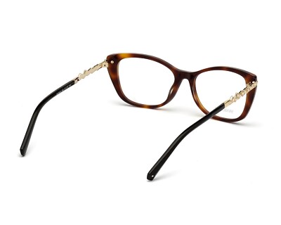 Swarovski Tortoiseshell and Gold Cat-Eye Glasses Swarovski SK2051 tortoise frame main image 4