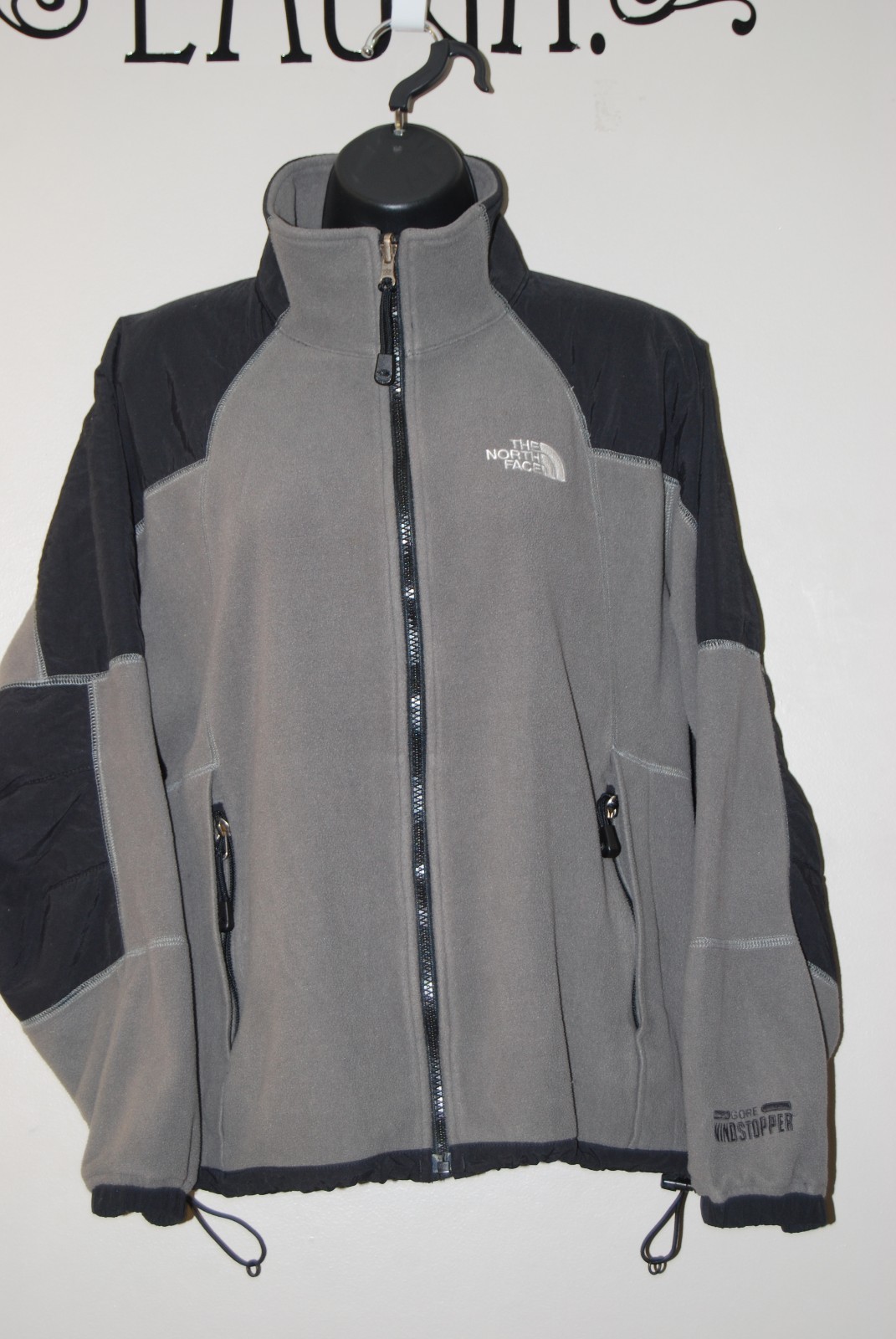 GORE WINDSTOPPER FLEECE JACKET BLACK 