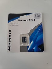 Memory Card 64 GB High Performance Choice For Digital Image Capture And Storage