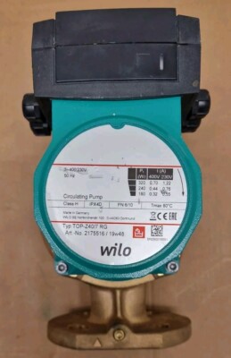 Wilo Top Z 40/7 RG 2175516 / 19w48 3~400V Trinkwasser Zirkulationspumpe #558