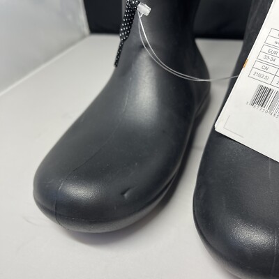 Crocs Freesail Shorty Rain Boots Women's Black 203851 Dual Comfort