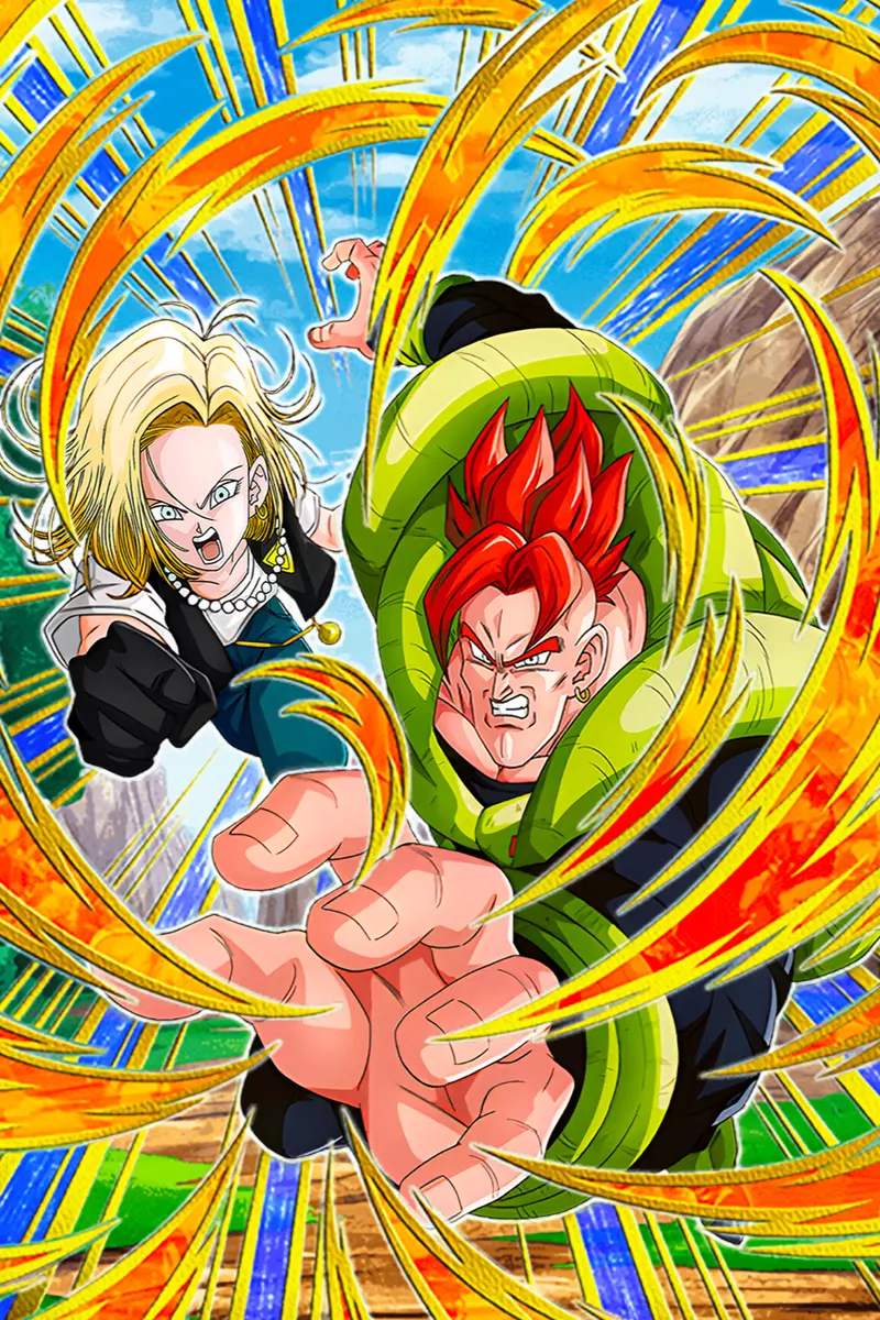 Dragon Ball Poster Android 16 12in x 18in Free Shipping