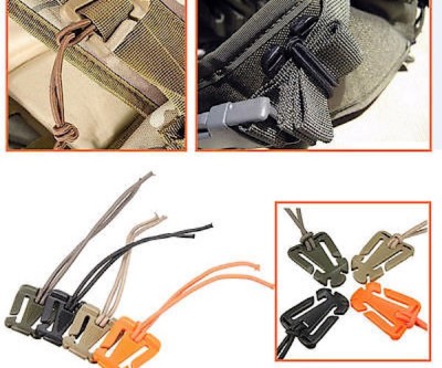 FUIPVGI 6 Pezzi Corda Elastica, Zaino Corda Fibbia, Corda - Foto 6