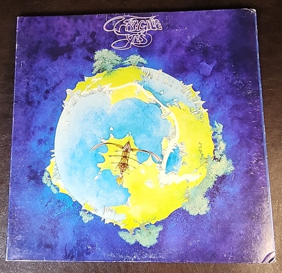 YES, FRAGILE LP, Gatefold 1972 Atlantic SD-7211, VG, W/Photo Book