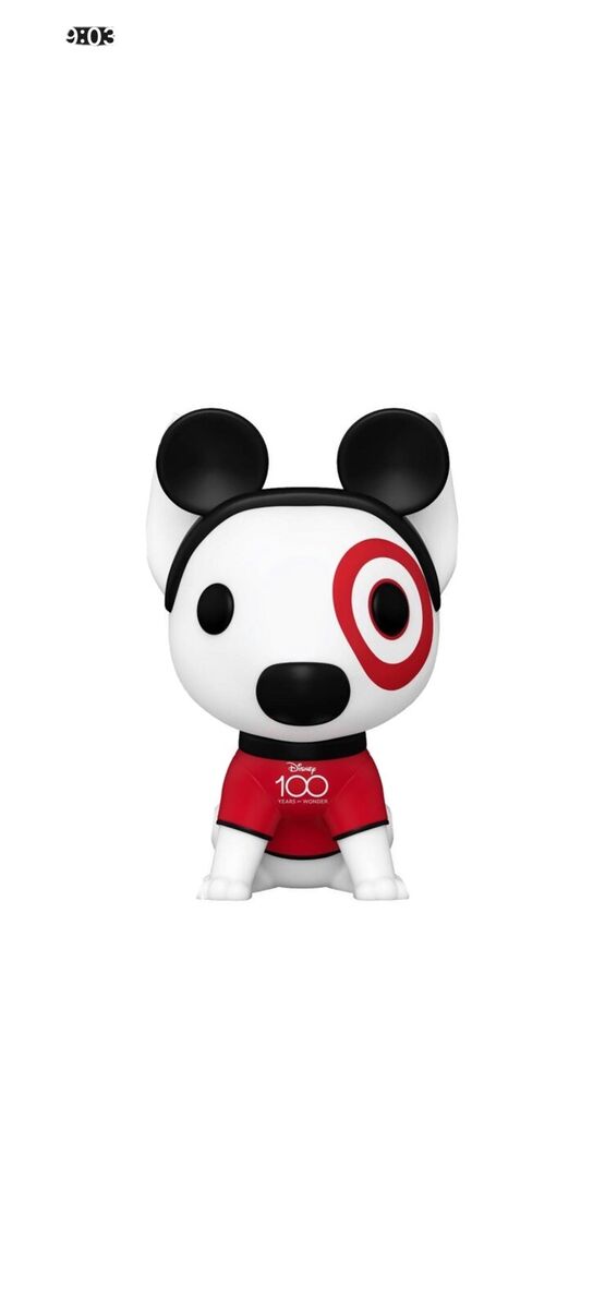 Funko Pop! Vinyl: Ad Icons - Bullseye (Flocked) - Target (T Funko Pop! Vinyl: Ad Icons - Bullseye (Flocked) - Target (T