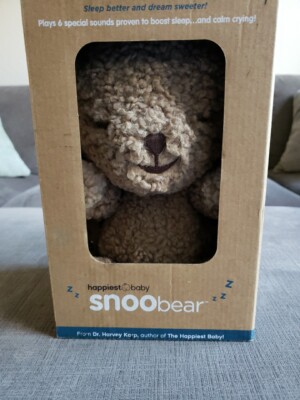 Happiest Baby SNOO Bear Coco Plush Noise Soothing Machine