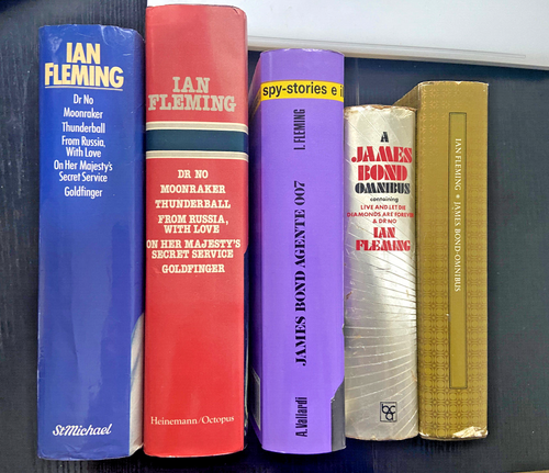 James Bond 007 Hardback Omnibus Editions IAN FLEMING 5 books - Picture 3 of 3