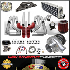 Turbo Kit T3t4 For 00-05 Eclipse Rs Gs 4g64 Galant 2.4 Ic Pk Wg Bov Manifold Rd