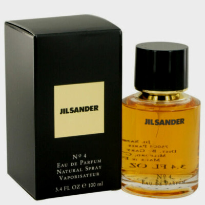 JIL SANDER # 4 Eau De Parfum Spray Women 3.4 oz / 100 ml SEALED BOX VINTAGE