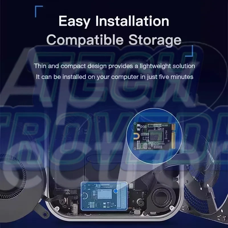 For Mac Mini M4 SSD Upgrade Kit 1TB 2TB DIY Repair Storage Capacity Boost - Bild 4 von 4