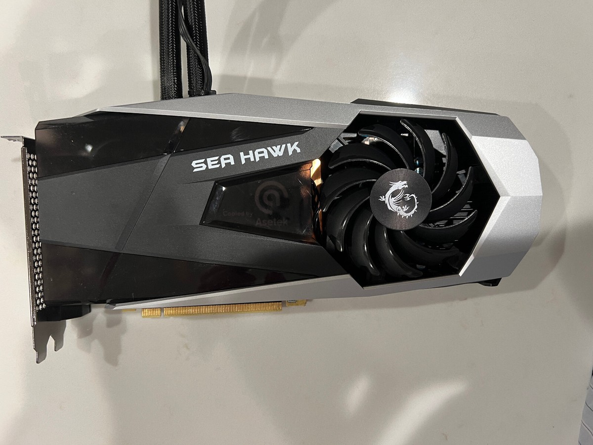 MSI GeForce RTX 3080 Sea Hawk 10GB GDDR6X LHR Video Card MSI GeForce RTX 3080 Sea Hawk 10GB GDDR6X LHR Video Card