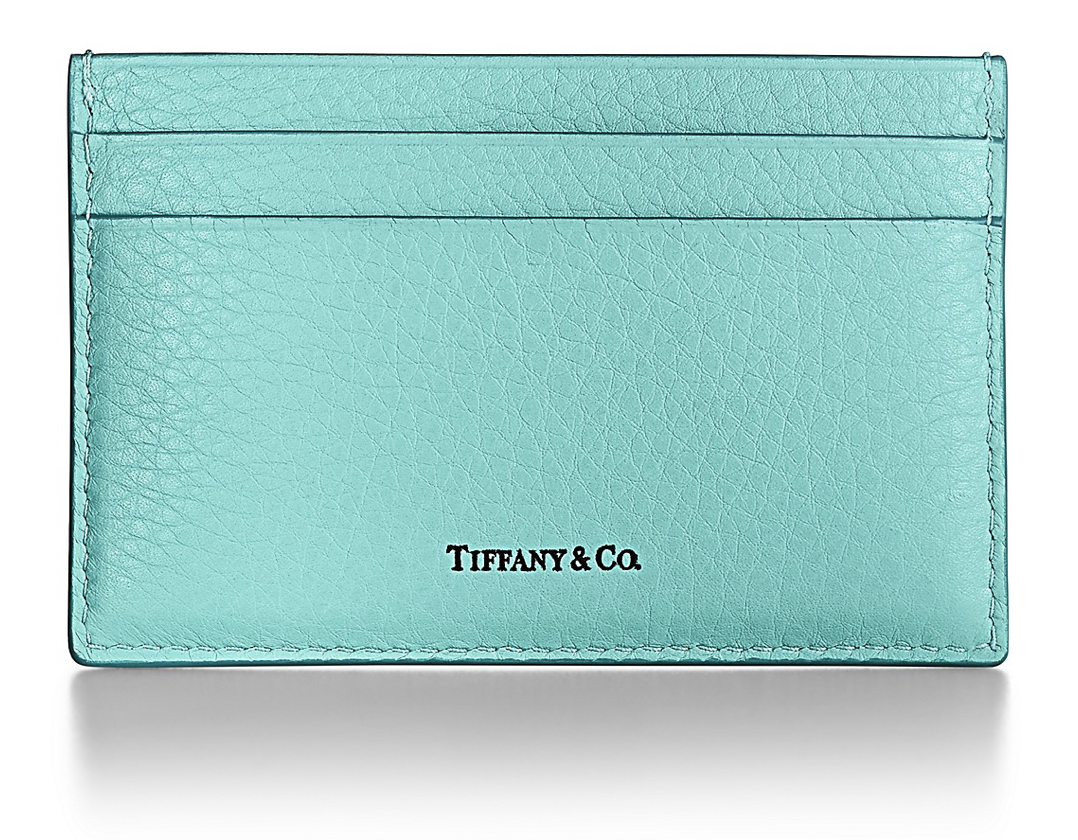 Tiffany & Co Cat Street card case in Tiffany Blue leather. | eBay