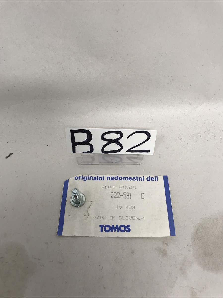 Tomos NOS Hollow Cable Front Brake Screw A3 A35 Alpino (hole