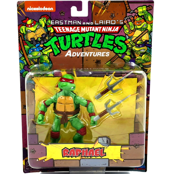Raphael Teenage Mutant Ninja Turtles Adventures Figure Nickelodeon Playmates Ovp-image