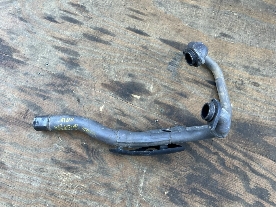 2000 - 2007 Honda XR650R XR650 R Exhaust Header Head Pipe Left Right Collector - Image 2 of 4
