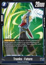 yugioh trunks card 124 Trunks the Hero Proxy DBZ