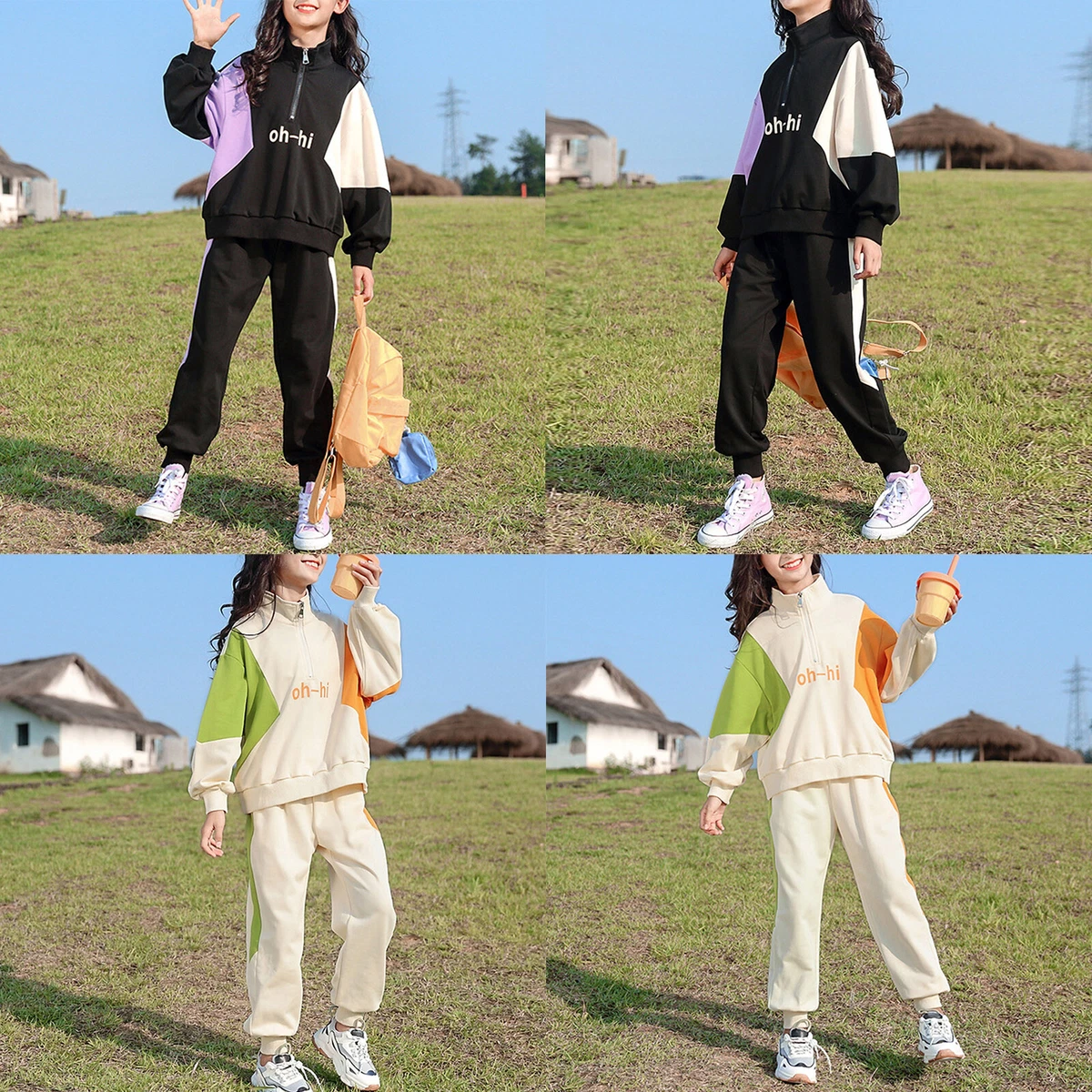 Girls sweatshirt store and joggers