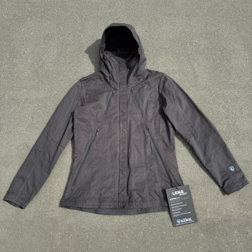NWT Kuhl Projekt Lena Jacket Raincoat Hooded Trench Wind Rain Women’s Medium