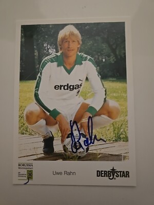 UWE RAHN Autogramm Signiert Autograph Signed Original Autogrammkarte 