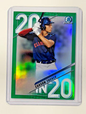 2020 Bowman Chrome Carson Tucker 20 In 20 Green Refractor /99