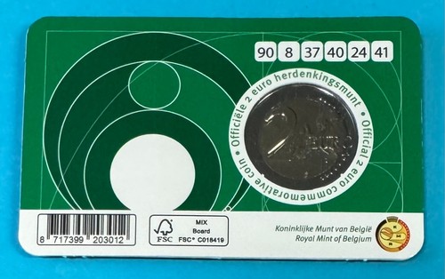 Belgien Belgium Belgique 2 Euro 2005 - 2025 Gedenkmünzen, bankfrisch, AUSWAHL - Bild 60 von 64