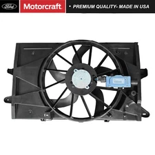 OEM Ford Motorcraft Radiator Cooling Fan w/ Control Module For Ford Taurus 08-12