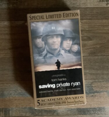 Saving Private Ryan (VHS,2-Tape Set, Special Limited Edition) New And Sealed