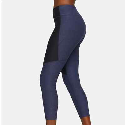 Outdoor Voices Two Tone 3/4 Leggings Size Small