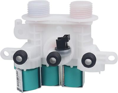 #ad #ad Water Inlet Valve for Whirlpool WTW7000DW1 MVW6230RHW2 wtw7120hw WTW8040DW4 NEW $36.99