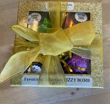 Gift Pack of 4 Ginger Lily Farms Fizzy BathBombs Botanical Favorite Collections 