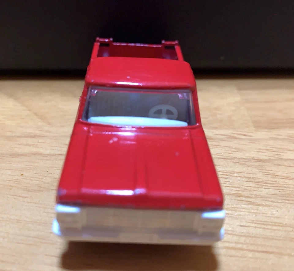 1970 VINTAGE MATCHBOX SUPERFAST #6 Ford Pickup Red & WHITE * NO REAR BED CAP - Image 2 of 4