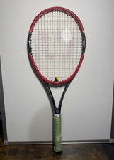 Wilson Pro Staff 97 Tennis Racquet 4 1/4 Grip 315g Red  Black - Good Condition
