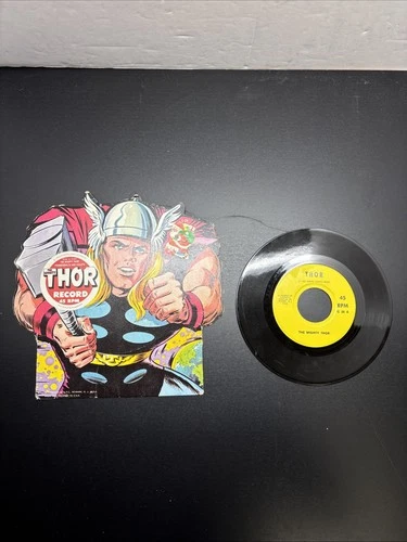 Vintage 1966 Marvel Thor Record 45 RPM