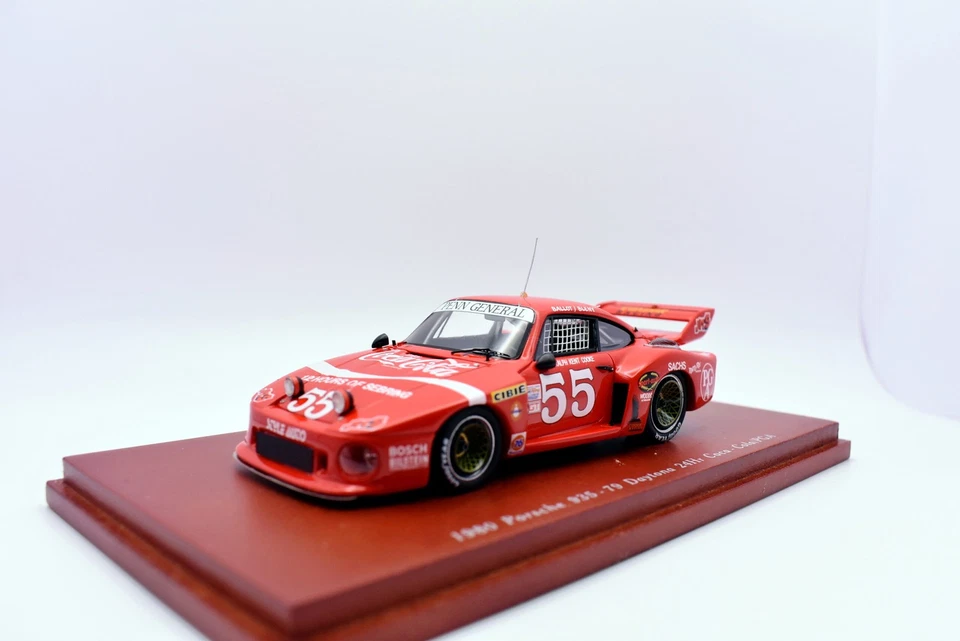 Modellino auto racing scala 1:43 Porsche 935-79 Daytona coca cola modellismo - Immagine 3 di 4
