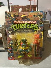 Figura De Colección 1990 Playmates Mike The Sewer Surfer Adolescente Mutante Ninja