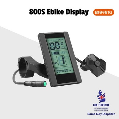 800S LCD Display Bafang BBS01 BBS02B BBS02 BBS02B BBSHD Mid Drive Motor UK