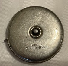 Vintage Round Metal Tape Measure 2 Made In We...