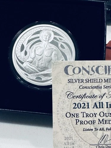 2021 SILVER SHIELD  ALL IN MIND PROOF