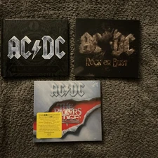 Ac/Dc cd lot, The Razors Edge, Rock or Bust and Black Ice, New and Preowned