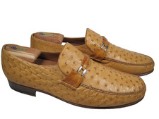 Moreschi Herrenschuhe Straussenleder in 44 / ...