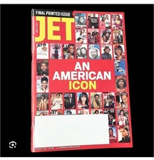 Final Printed Issue Of Jet Magazine 6/23/14 An American Icon Ebony Story