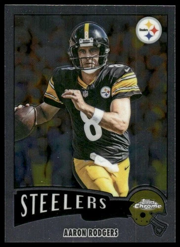 2025 Topps Chrome Aaron Rodgers Base (RAW)